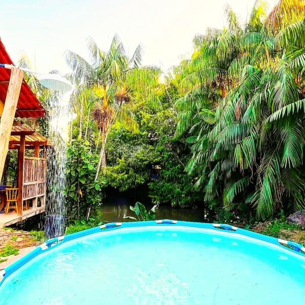Casa completa 2 quartos- sítio c lago #privado- 15 Praia e cachoeira - Foto 4