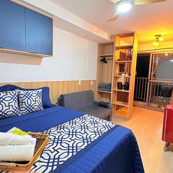 Flat Premium com piscina, Aeroporto SDU e Consulados - Foto 2