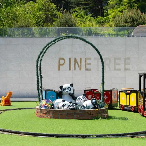 Gapyeong Pinetree Kids Pool Villa, hotel en Gapyeong