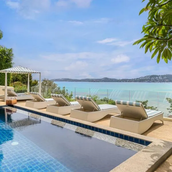 Oceans Eleven Villa Samui - Oceanfront, Private Pool, Perfect for families and friends, hotel in Bangrak Beach