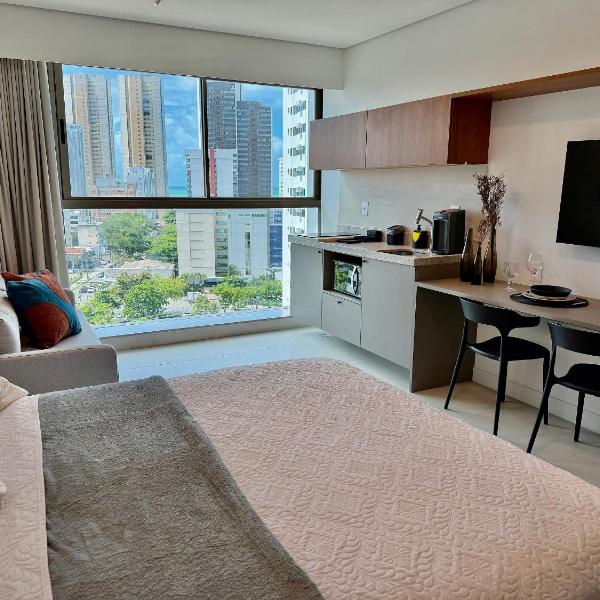 Flat 803 - Ed. Praia de Gameleira, Boa Viagem