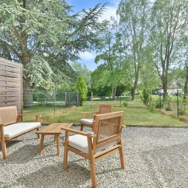 Entrée Le Touquet Appt 4 personnes terrasse jardin, hotel a Cucq