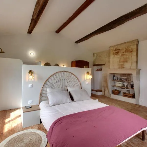 Small country house with authentic charm, hotel a Baurech