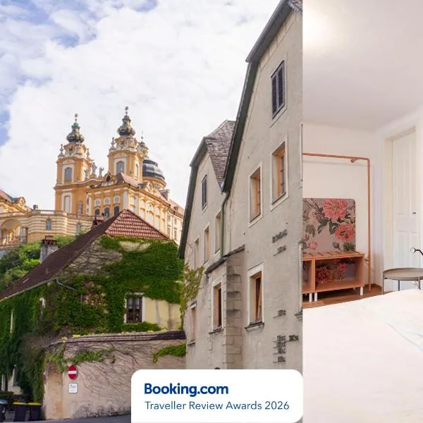 Historisches Schiffmeisterhaus im Zentrum, hotell i Melk
