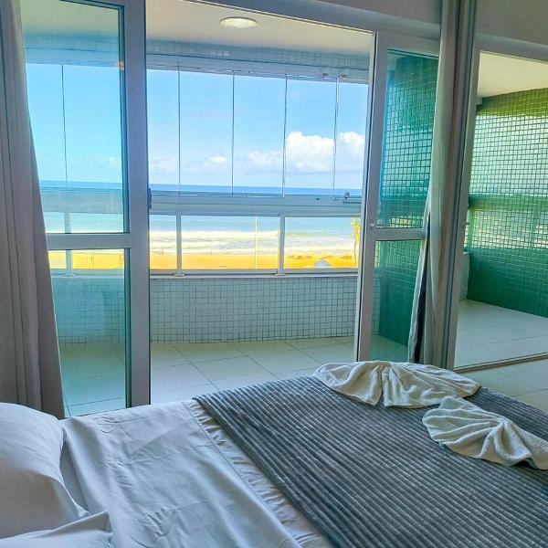 Studio Frente Mar Completo com Garagem - Orla
