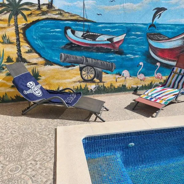 Djerba Aldo Piscine、フーム・スークのホテル