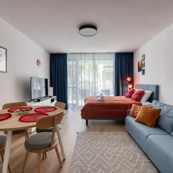 Nadmorska Florina Q4Apartments, hotel en Łeba
