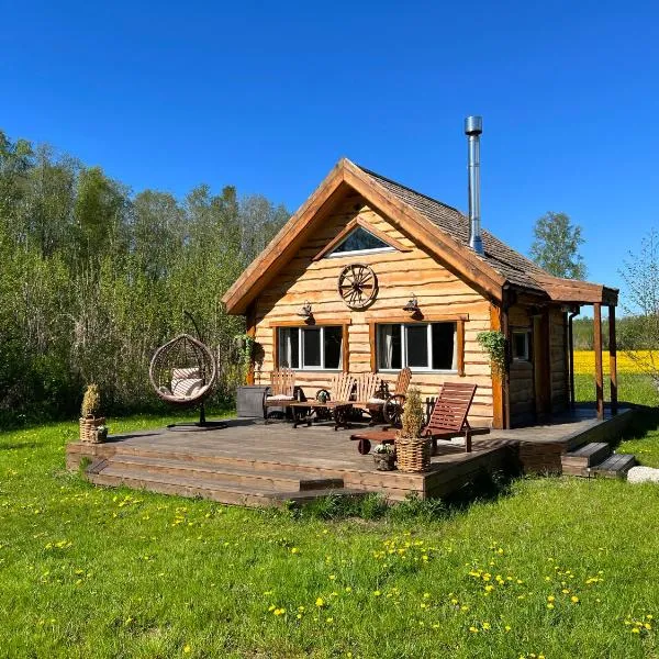 Hobu House - a Cozy, Private Cabin by the Forest near Haapsalu, hotel en Haapsalu