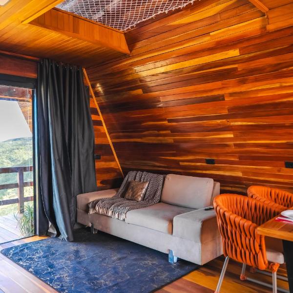 Chalé Monte Verde, refúgio romântico com jacuzzi - Foto 2