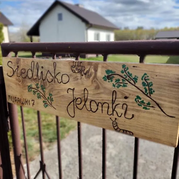 Siedlisko Jelonki, hotel en Urowo
