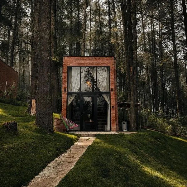 Cabañas Boutiques TinyChillHouse: Mineral del Chico'da bir otel