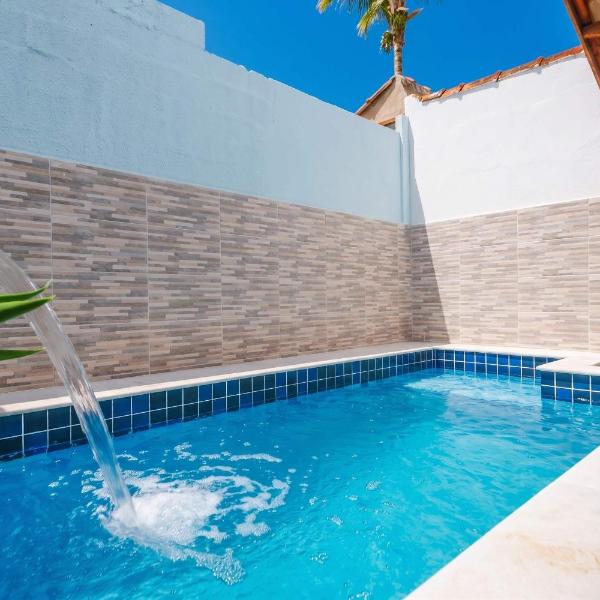 Casa em Itanhaém com piscina a 5 minutos da praia