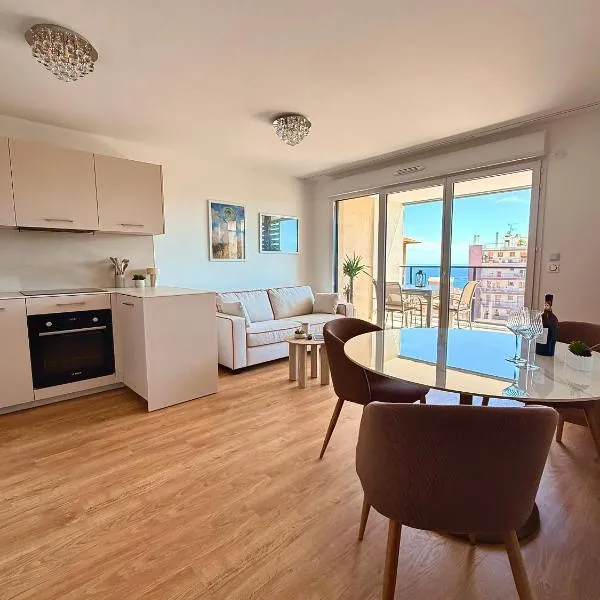 Viesnīca Sea view apartment next to Monaco pilsētā Kapdaja