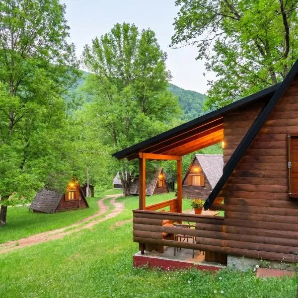 Kamp i Bugalovi Horizont - Boračko Jezero, hotel v Jezere