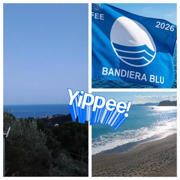 TraMonti e Mare, vista mare giardino, la casa che in ogni stagione si trasforma!, hôtel à Celle Ligure