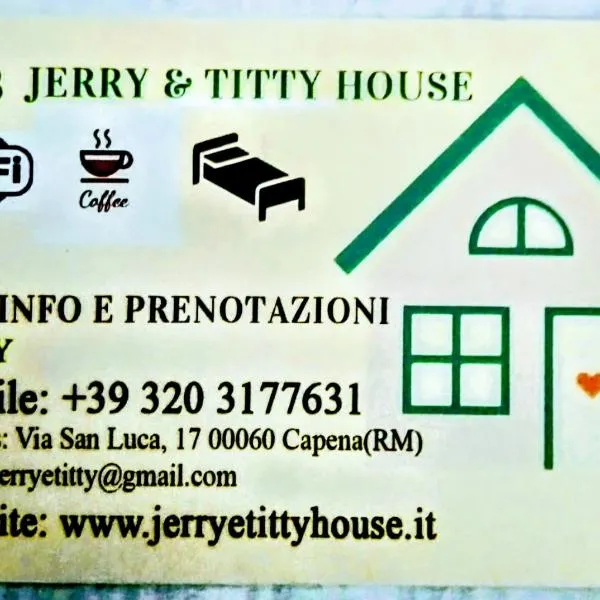Jerry & Titty house, hotel in Capena