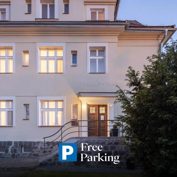 Boutique Hotel Villa Beatika, готель у Чеському Крумлові