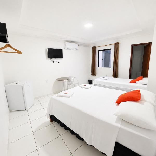 Hotel Pousada Acauã Acesso através de escadas