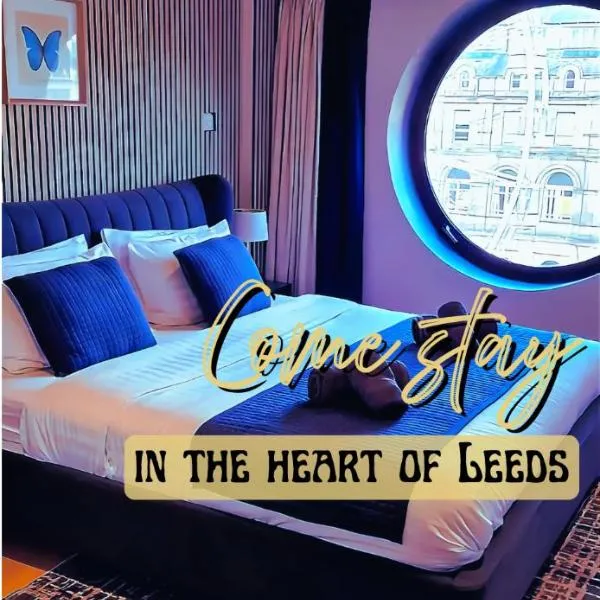 Stylish 2BR Apartment in Leeds City Centre with Town Hall Views, hotel v destinaci Leeds