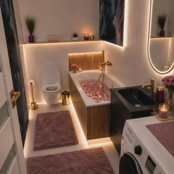 Romantyczny apartament z wanną i widokiem na jezioro Cień Wiatru, מלון בחאז'קובה