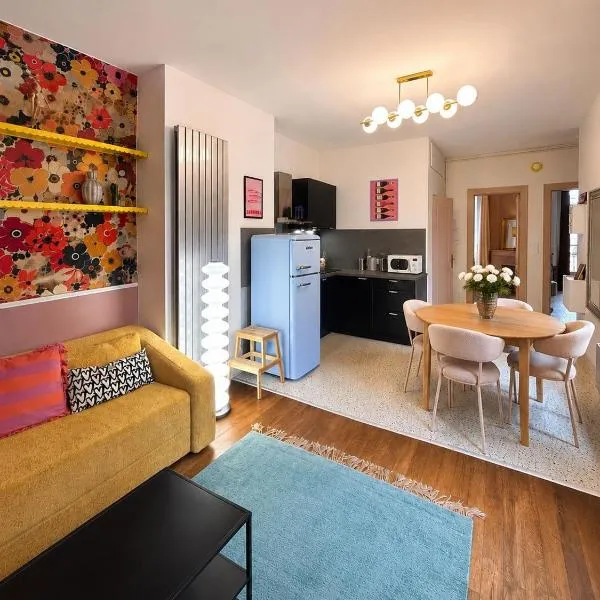 Cocon rétro 2 chambres, 6 personnes, Centre Pont-à-Mousson, hotell sihtkohas Pont-à-Mousson