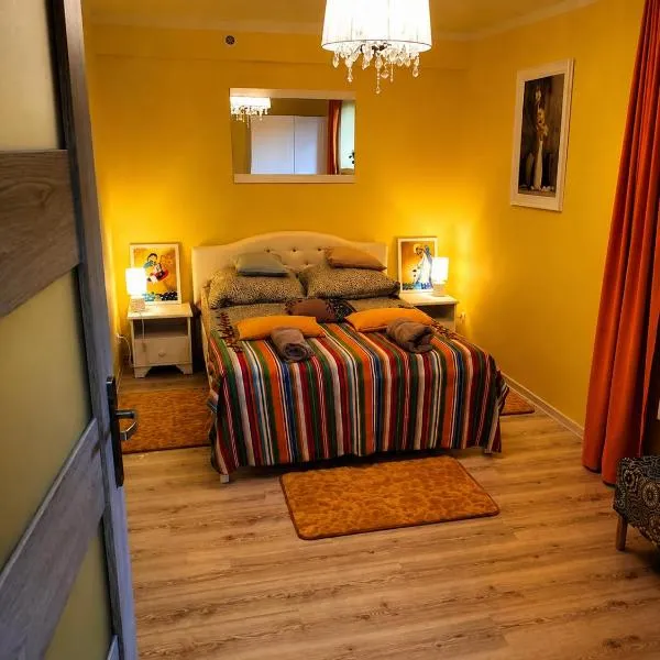 Charzykowy में, होटल Przestrzenny apartament Biała Flaga Podwórko, Grill, Rowery