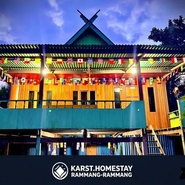 Karst homestay rammang-rammang, hotel Kasijala városában