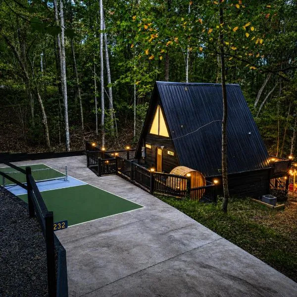 The Cozy-A - Pickleball - Sauna - Fire Pit - Hot Tub, hotel en Blue Ridge