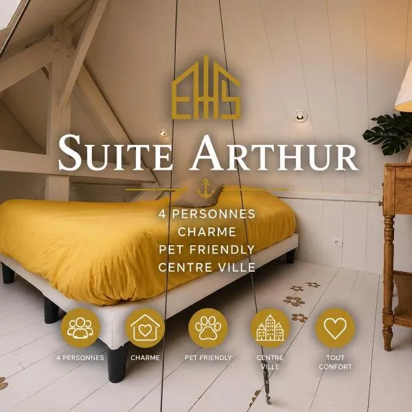 Suite Arthur - Détente & Charme, hotel i Bray-Dunes