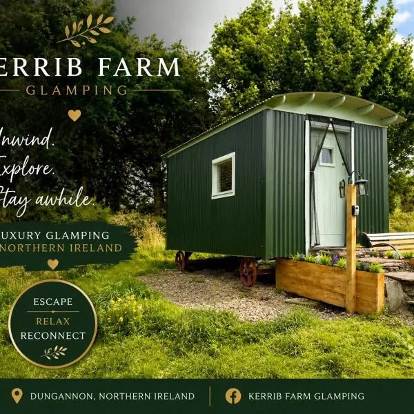 Kerrib Farm Shepherds Hut, hotel en Pomeroy