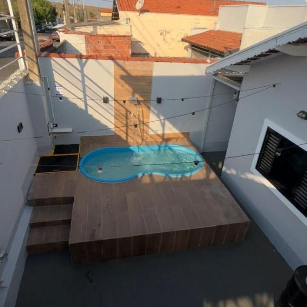 Casa Inteira com Piscina em São Pedro, 17 min Thermas