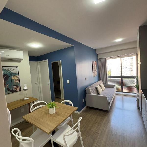 Apartamento para até 5 hóspedes sofisticado em frente ao Allianz