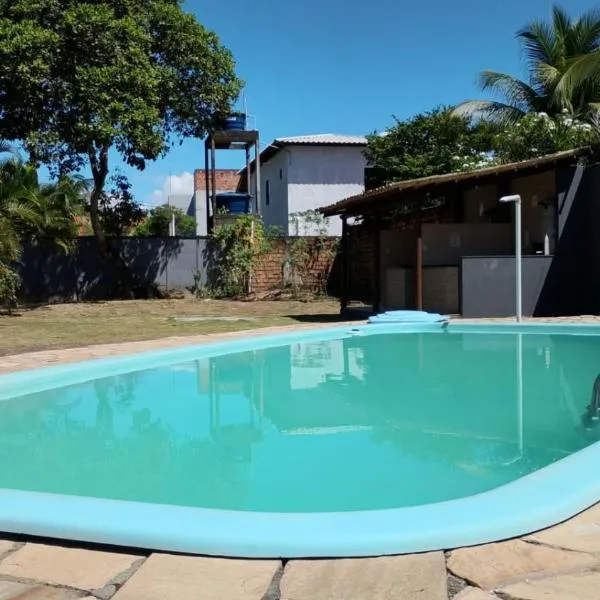 Apartamento aconchegante 2 quartos com suíte na praia de Guaibim, hotel u gradu Guaibim