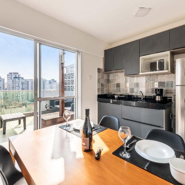 Studio Duplex na Cobertura - Nubank Park