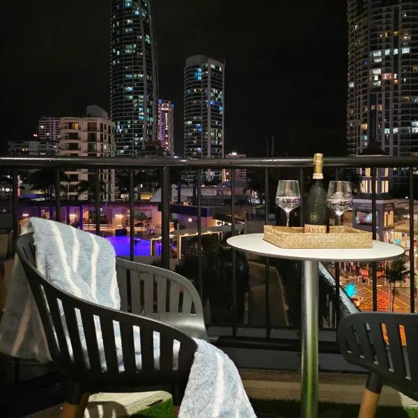 Surfers Paradise Studio 2Bed 50m from Breachfront, hotel u gradu Gould Koust