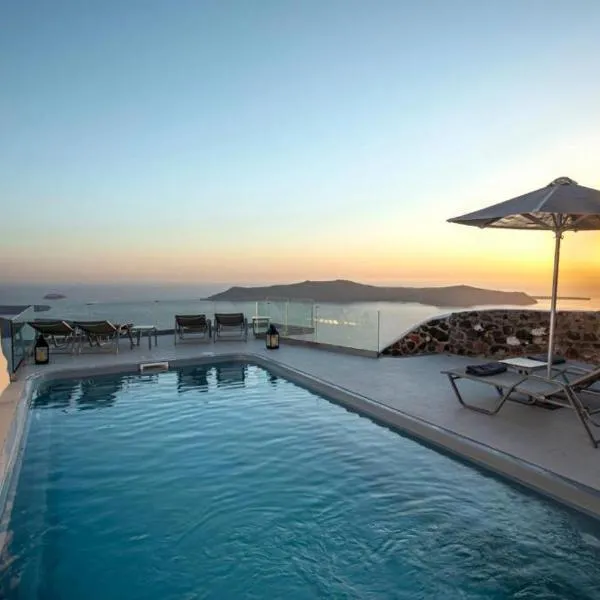 Diamond on the cliff Hotel&Suites Imerovigli، فندق في إيميروفيغلي