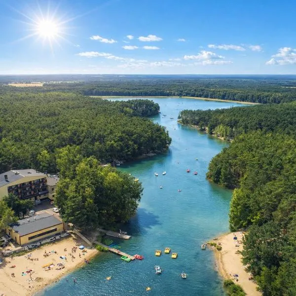 Nad Zalewem - pokoje przy plaży, hotel Kobyla Górában