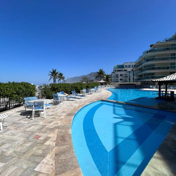 Flat127 Villa Del Sol - Vista Mar - Pé na Areia
