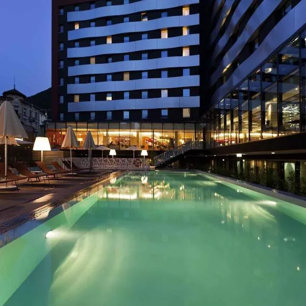 Viesnīca Novotel Lugano Paradiso Lugāno