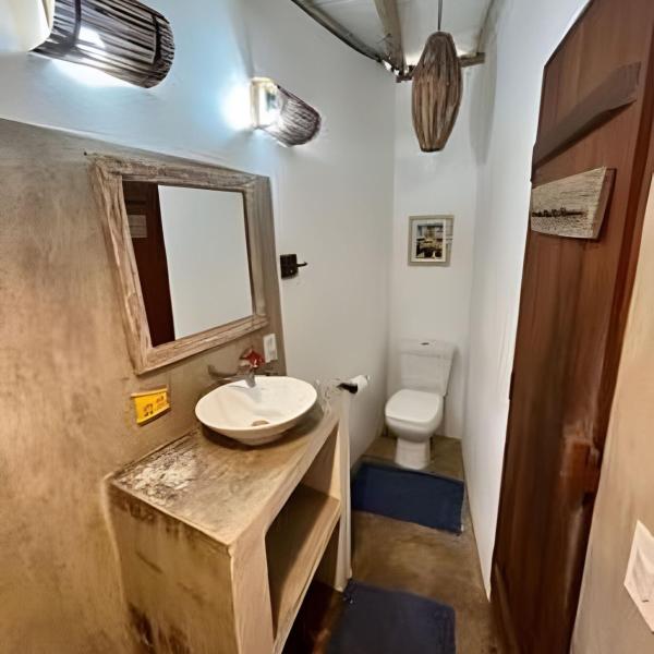 Pousada Aratu - Vila de Caraíva - A apenas 100 metros da travessia de canoa - Foto 3