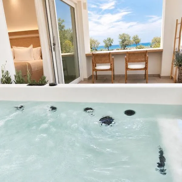 DelMar Suites Syros, hótel í Finikas