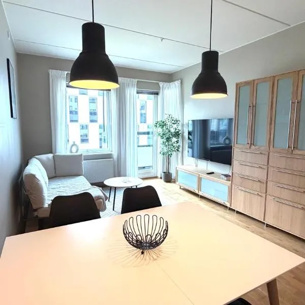 Great 3-room apartment, 2 bedrooms, close to the city center, hotel u Oslu