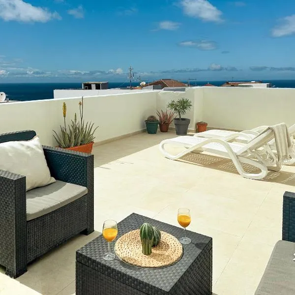 Sunset Terrace Studio - Ocean View - Top Floor, hotel a Buenavista del Norte