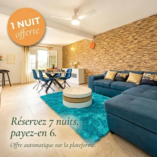 Eden Place - Appt Neuf, Privé, et Calme - François Centre, khách sạn ở Le François