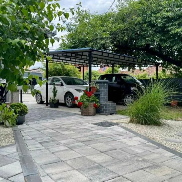 Prostrana moderna kuca u centru- 2 spavaće sobe, parking u dvoristu, Hotel in Jagodina