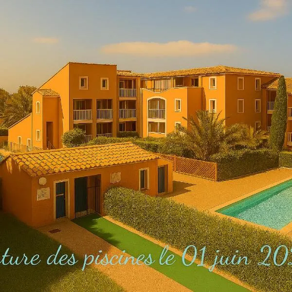 Charmant Studio Cabine dans Résidence les Coraux, hotel v mestu Canet-en-Roussillon