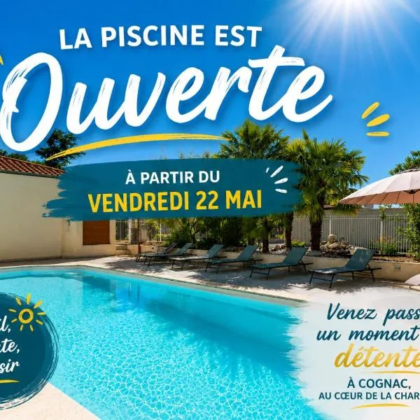 Logis Hôtel L'Oliveraie, хотел в Коняк