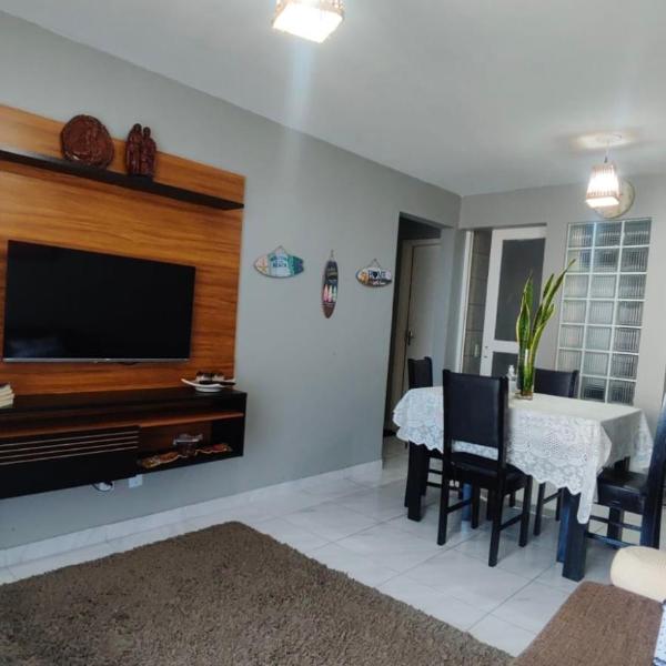 Apartamento em cond na Praia do Futuro com 2 suítes