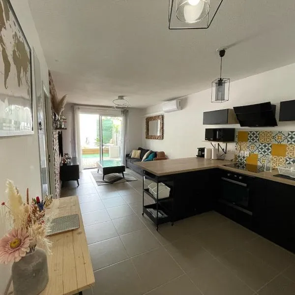 Apartment with a garden, hotell sihtkohas Castelnau-le-Lez