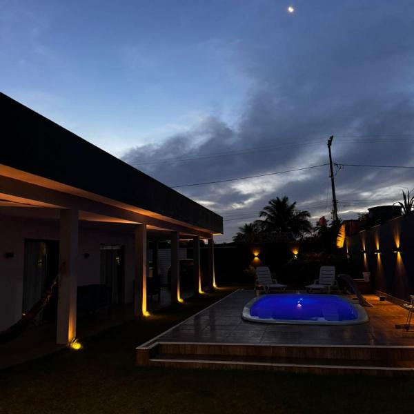 Casa de Praia no LITORAL NORTE DE ILHÉUS com Piscina Privativa, mesa de sinuca e área gourmet completa